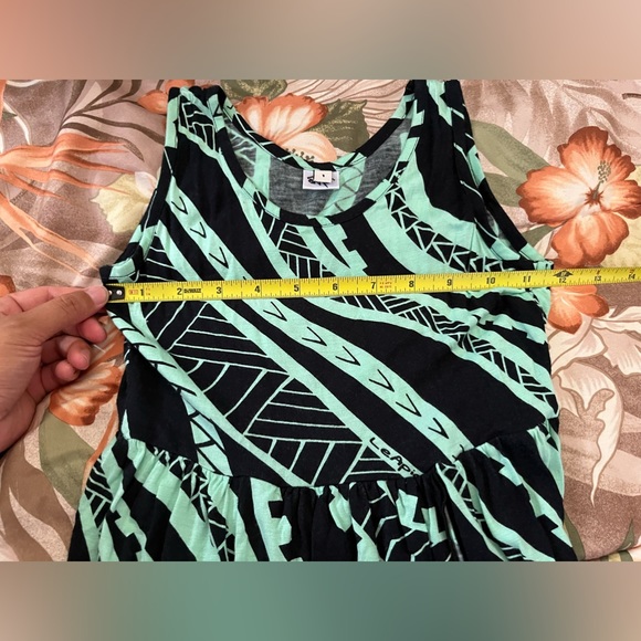 Missing Polynesia Girls Size 1 Tribal Print Dress - Picture 5 of 8